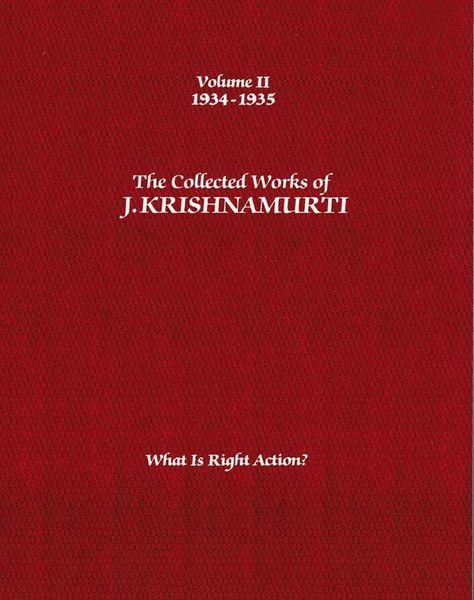 Produktbild: The Collected Works of J. Krishnamurti, Volume II