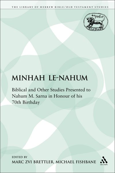 Produktbild: Minhah Le-Nahum