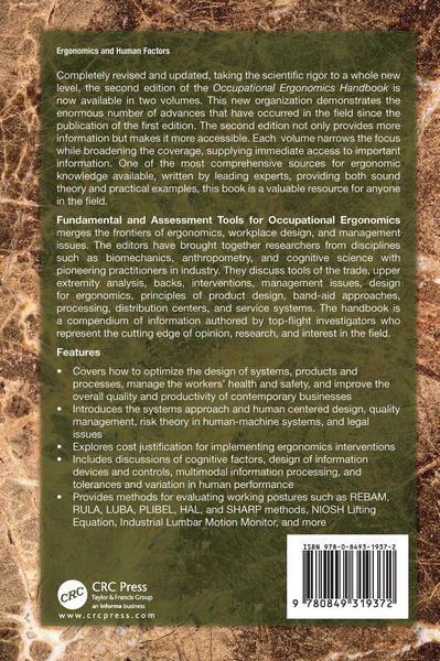 Produktbild: Fundamentals and Assessment Tools for Occupational Ergonomics