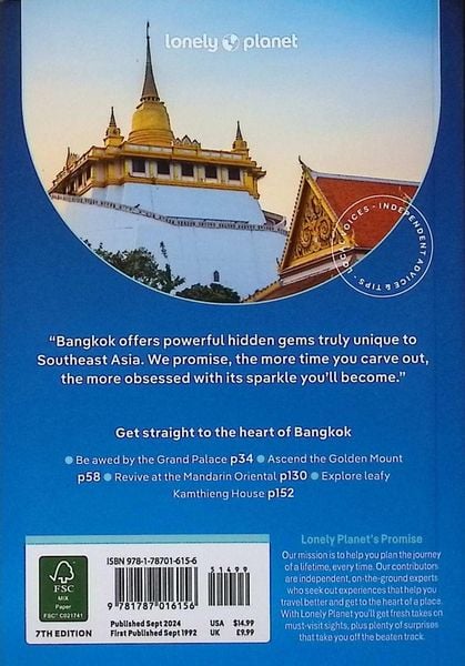 Produktbild: Lonely Planet Pocket Bangkok