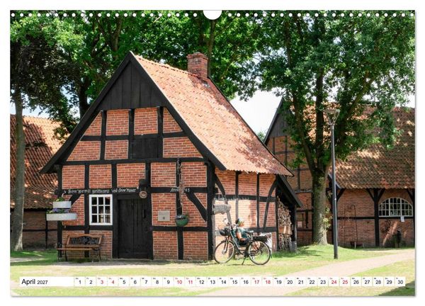 Produktbild: Radland Deutschland - Niedersachsen (Wandkalender 2027 DIN A3 quer), CALVENDO Monatskalender