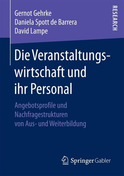 Produktbild: Die Veranstaltungswirtschaft und ihr Personal
