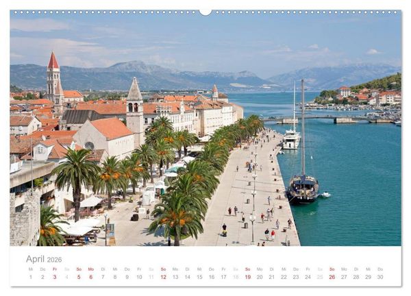 Produktbild: Kroatische Adriak&uuml;ste (hochwertiger Premium Wandkalender 2026 DIN A2 quer), Kunstdruck in Hochglanz