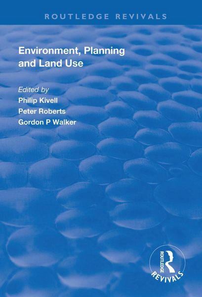 Produktbild: Environment, Planning and Land Use