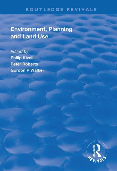 Produktbild: Environment, Planning and Land Use