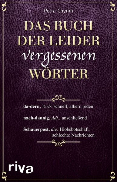 Produktbild: Das Buch der leider vergessenen W&ouml;rter