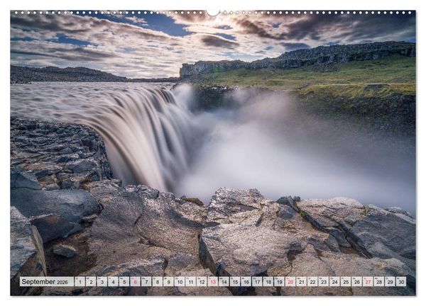 Produktbild: Island - Augenblicke 2026 (hochwertiger Premium Wandkalender 2026 DIN A2 quer), Kunstdruck in Hochglanz