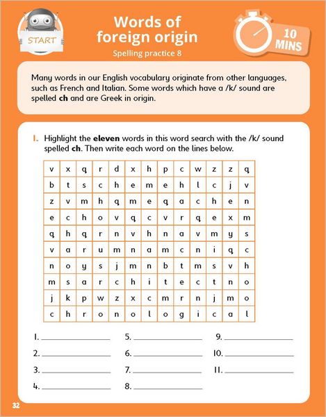 Produktbild: Spelling - Year 6