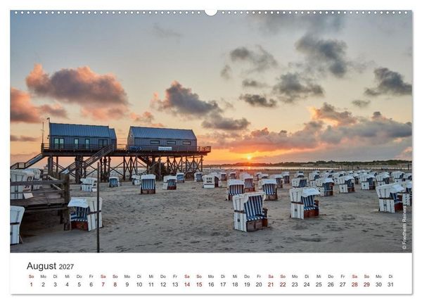 Produktbild: Halbinsel Eiderstedt - Momente der Natur (Wandkalender 2027 DIN A2 quer), CALVENDO Monatskalender