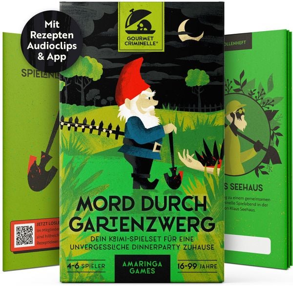 Gourmet Criminelle - Mord durch Gartenzwerg - Krimidinner