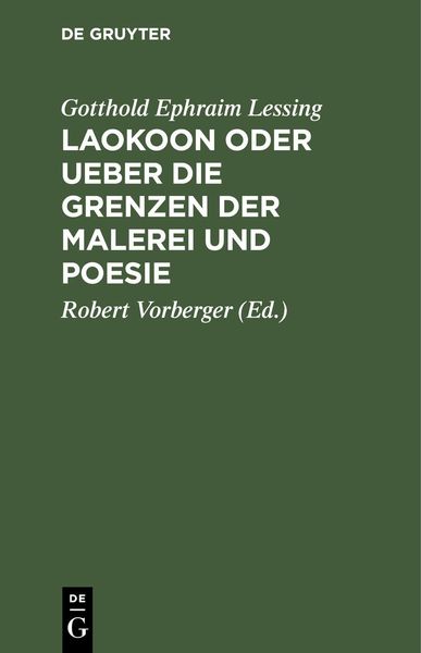 Produktbild: Laokoon oder Ueber die Grenzen der Malerei und Poesie