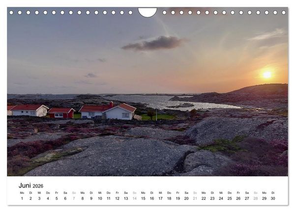 Produktbild: Schweden - Die Highlights von Sm&aring;land bis zur Westk&uuml;ste (Wandkalender 2026 DIN A4 quer), CALVENDO Monatskalender