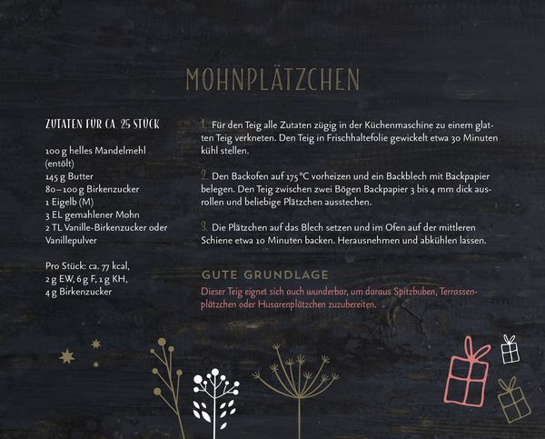 Produktbild: Low Carb Weihnachtsbacken
