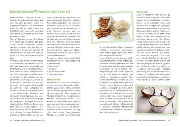 Produktbild: Zuckerfrei genie&szlig;en mit Erythrit und Xylit