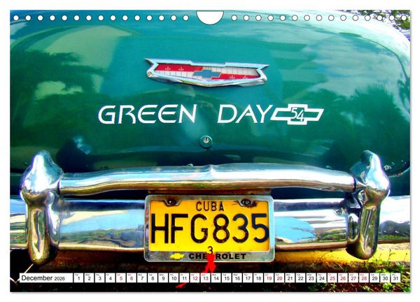 Produktbild: Chevy '54 - The car with the 5-tooth grille (Wall Calendar 2026 DIN A4 landscape), CALVENDO 12 Month Wall Calendar