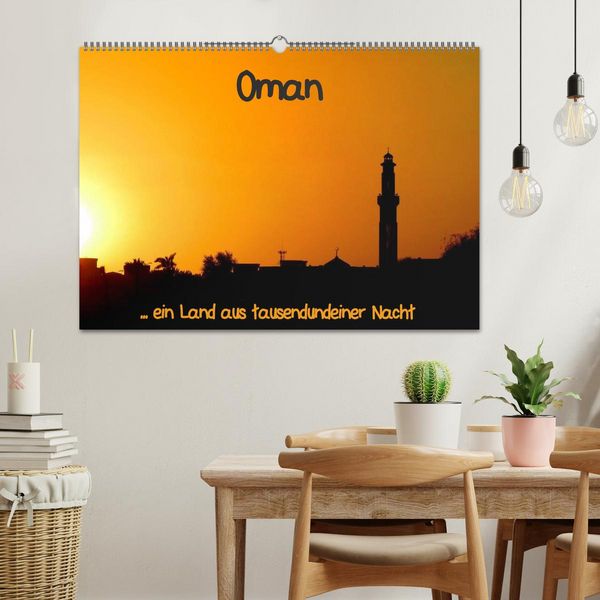 Produktbild: Oman (Wandkalender 2026 DIN A2 quer), CALVENDO Monatskalender