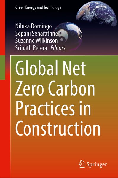 Produktbild: Global Net Zero Carbon Practices in Construction