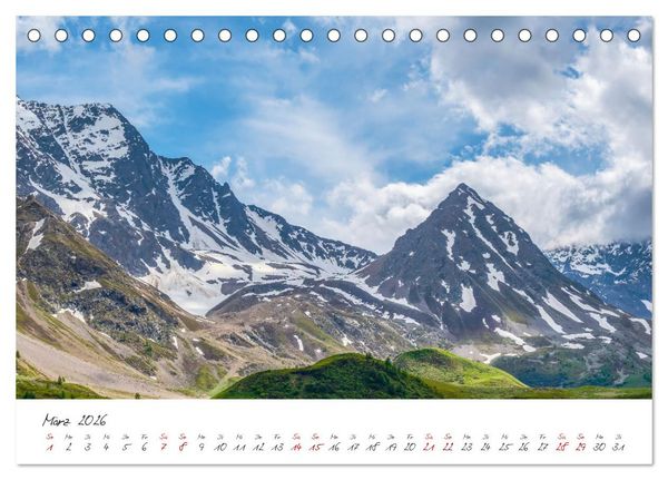 Produktbild: Die Route der Gro&szlig;en Alpen - Das Guisane-Tal und Brian&ccedil;onnais (Tischkalender 2026 DIN A5 quer), CALVENDO Monatskalender