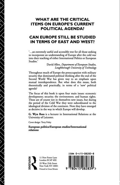 Produktbild: International Politics in Europe