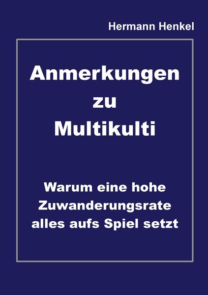 Produktbild: Anmerkungen zu Multikulti