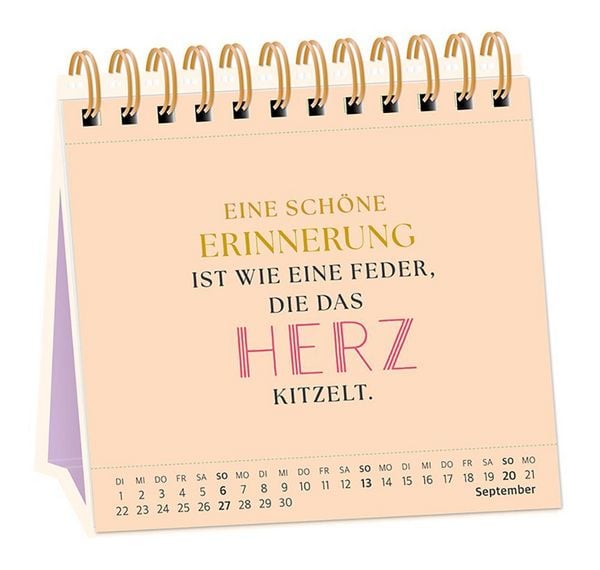 Produktbild: Tischkalender 2026 Nimm dir Zeit