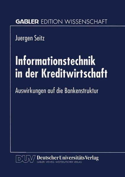 Produktbild: Informationstechnik in der Kreditwirtschaft