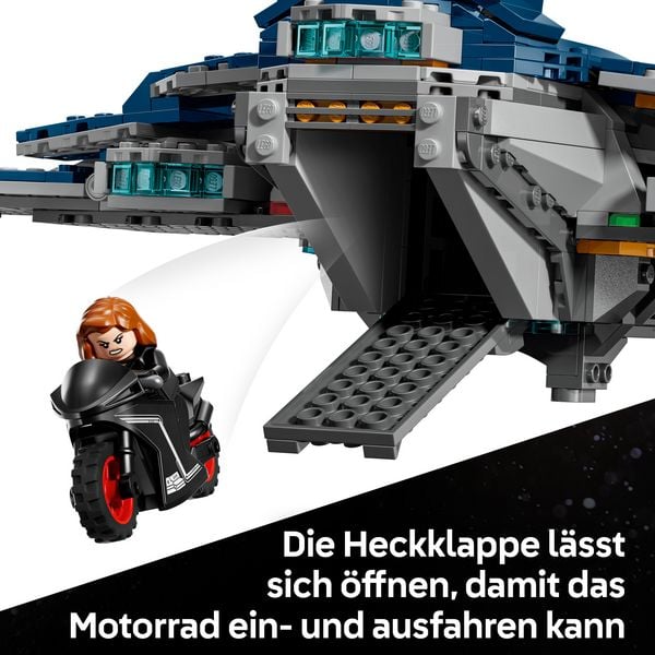 Produktbild: LEGO Marvel Avengers Quinjet 76325 &ndash; Kinder Spielzeug &ndash; Geschenk ab 12