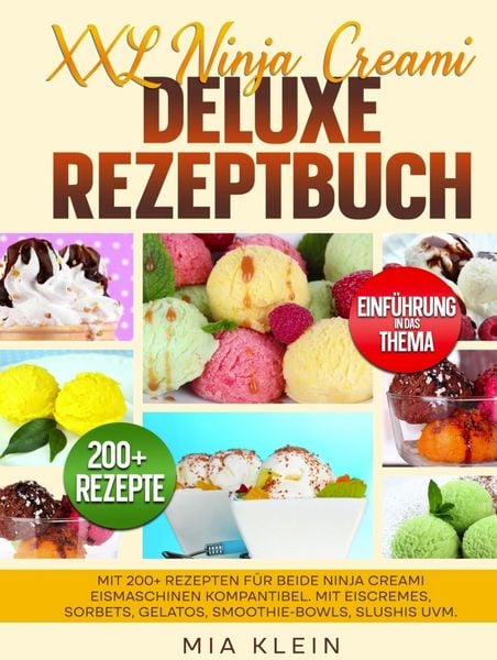 Produktbild: XXL Ninja Creami Deluxe Rezeptbuch