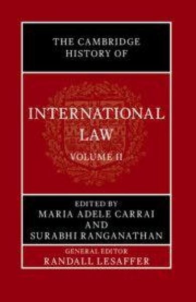 Produktbild: The Cambridge History of International Law