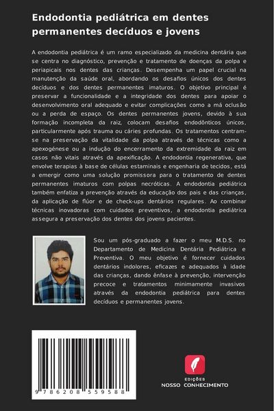 Produktbild: Endodontia pedi&aacute;trica em dentes permanentes dec&iacute;duos e jovens