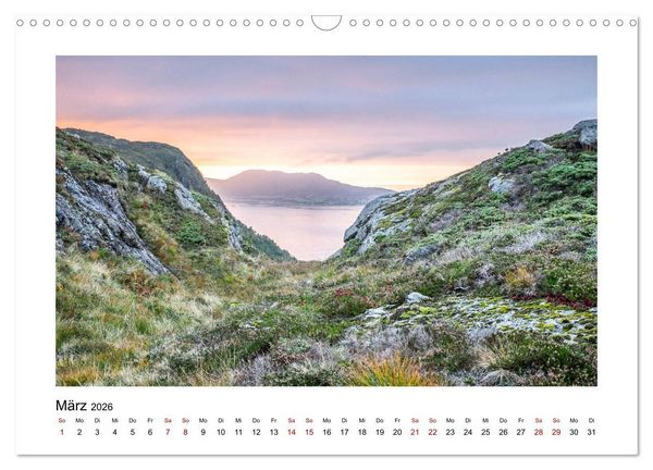 Produktbild: Norwegen Magisches Licht (Wandkalender 2026 DIN A3 quer), CALVENDO Monatskalender