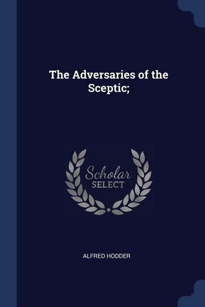 Produktbild: The Adversaries of the Sceptic;