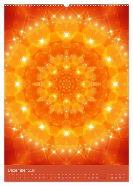 Produktbild: Lichtvolle Mandalas (Wandkalender 2026 DIN A2 hoch), CALVENDO Monatskalender