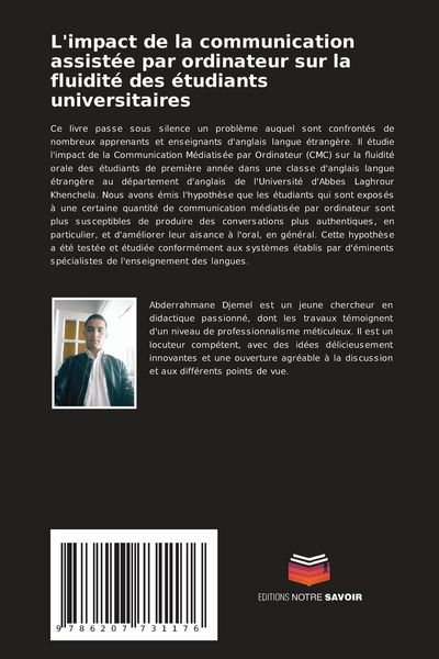 Produktbild: L'impact de la communication assist&eacute;e par ordinateur sur la fluidit&eacute; des &eacute;tudiants universitaires
