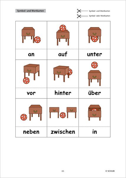 Produktbild: Sprachspiele zu den Pr&auml;positionen