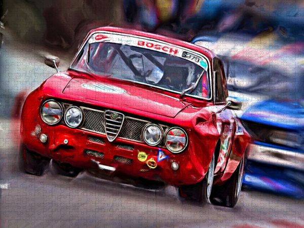 Produktbild: CALVENDO Puzzle Alfa Romeo - Traum aller Alfisti | 1000 Teile Lege-Gr&ouml;&szlig;e 64x48cm Foto-Puzzle f&uuml;r gl&uuml;ckliche Stunden