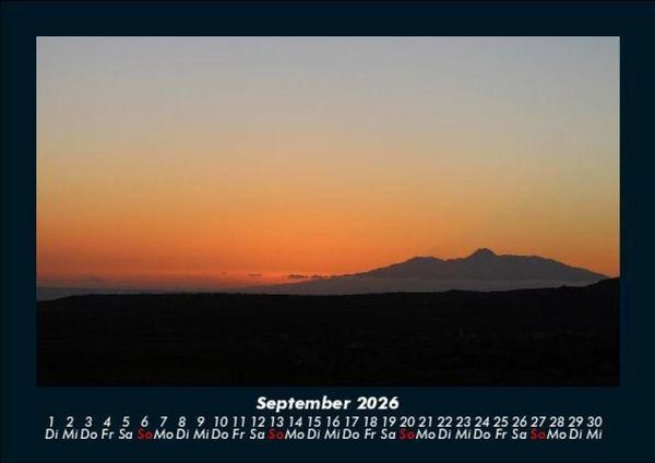 Produktbild: Landschaftskalender 2026 Fotokalender DIN A5