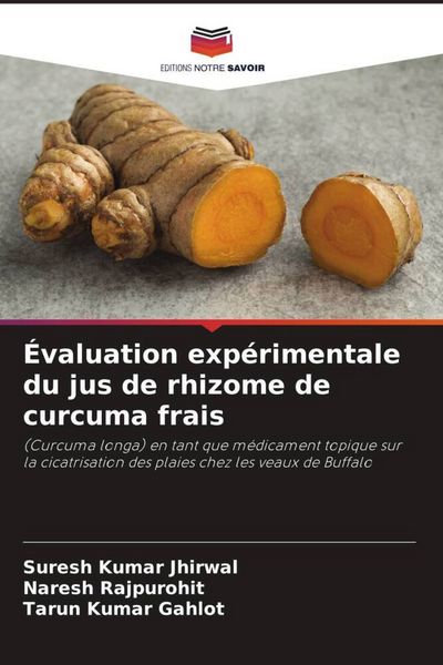 Produktbild: &Eacute;valuation exp&eacute;rimentale du jus de rhizome de curcuma frais