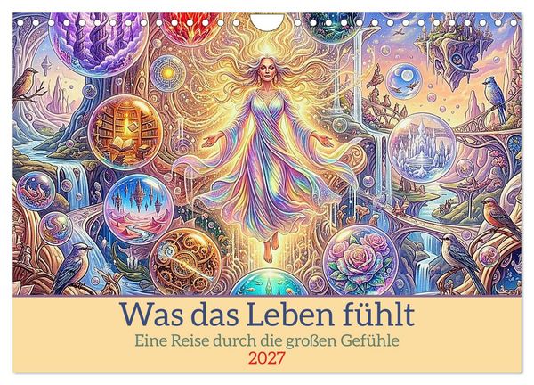 Produktbild: Was das Leben f&uuml;hlt (Wandkalender 2027 DIN A4 quer), CALVENDO Monatskalender