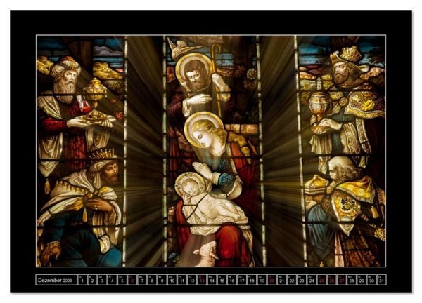 Produktbild: IRLAND - Fenster des Glaubens (Wandkalender 2026 DIN A2 quer), CALVENDO Monatskalender