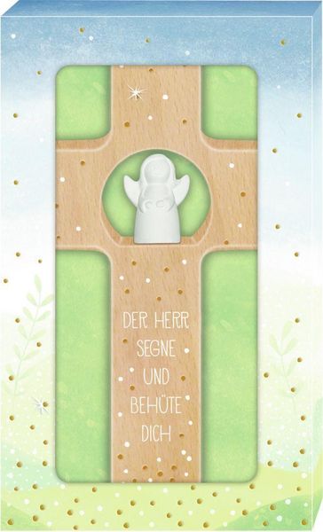 Produktbild: Holzkreuz &ndash; Der Herr segne und beh&uuml;te dich