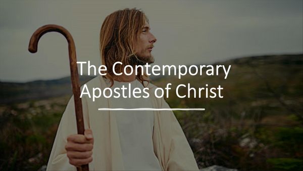 Produktbild: The Contemporary Apostles of Christ
