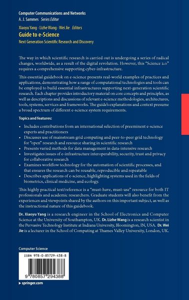 Produktbild: Guide to e-Science
