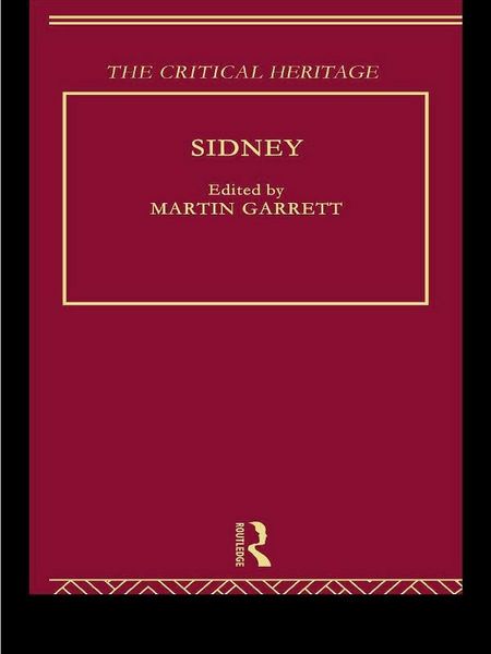 Produktbild: Sidney: The Critical Heritage