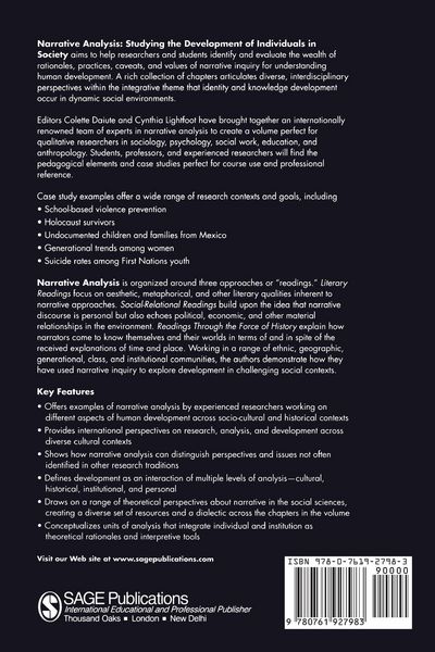 Produktbild: Narrative Analysis