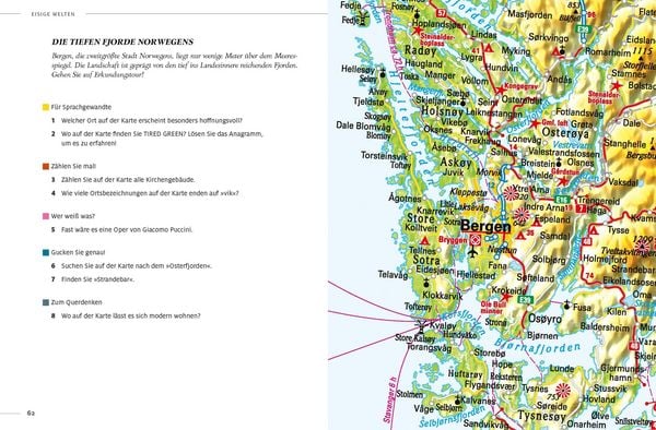 Produktbild: R&auml;tselbuch der Landkarten
