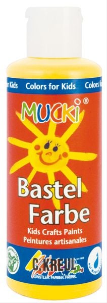 Produktbild: KREUL MUCKI Bastelfarbe 6er Set 80 ml