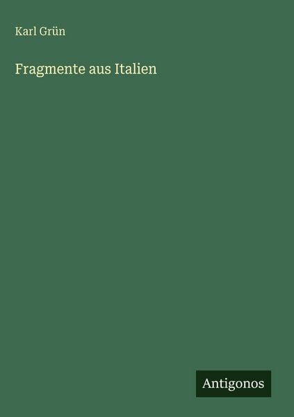 Produktbild: Fragmente aus Italien