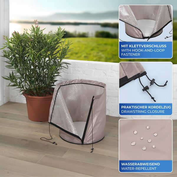 Produktbild: Thermo Pflanztopf-Sack, 45 x 55 cm, gegen Bodenfrost, wasserabweisend