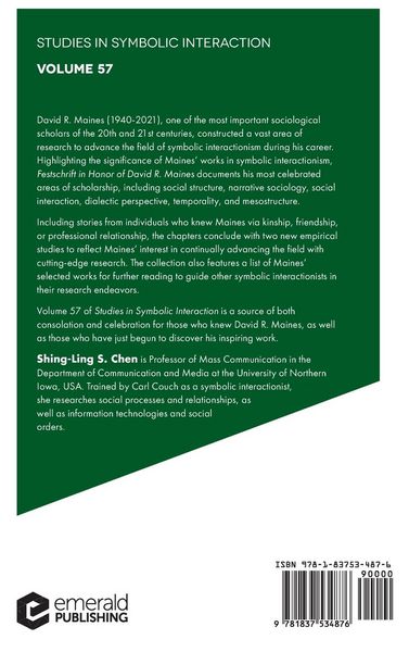 Produktbild: Festschrift in Honor of David R. Maines